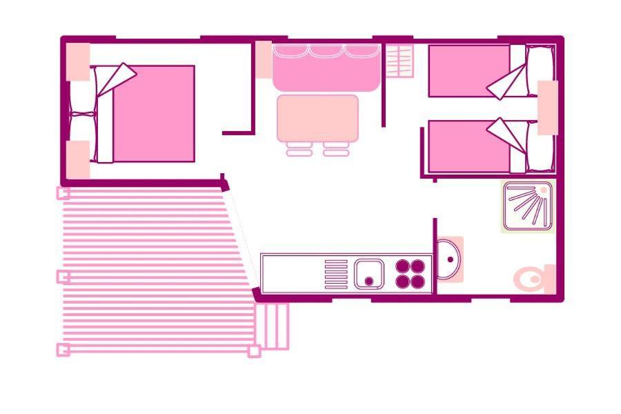 Mobil-Home Confort 4Pers. Mercantour 로크빌리에르 외부 사진